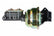 Leed Brakes 8 inch dual power booster, 1 inch bore master (Zinc) G83
