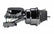 Leed Brakes 7 inch dual power booster, 1-1/8 inch bore flat top master disc/drum (Chrome) H76B2