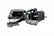 Leed Brakes 8 inch dual power booster, 1-1/8 inch bore flat top master disc/drum (Chrome) H96B2