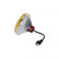 LED Forward Facing Light Yellow Lens High Beam Only use 5.75 Inch Round Modern-Tech Upgrade For Old-School Sealed Beam Headlight Systems Utilizes 5700K Bulb Sold Individually High Beam Only use for style RetroBright