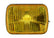LED Forward Facing Light Yellow Lens 5 Inch x 7 Inch Rectangle Modern-Tech Upgrade For Old-School Sealed Beam Headlight Systems Utilizes 5700K Bulb Sold Individually RetroBright
