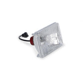 LED Forward Facing Light -Classic White(3000K) High Beam Only 4 Inch x 6 Inch Rectangle Modern-Tech Upgrade For Old-School Sealed Beam Headlight Systems Sold Individually RetroBright