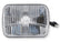 LED Forward Facing Light Classic White (3000K) 5 Inch x 7 Inch Rectangle Modern-Tech Upgrade For Old-School Sealed Beam Headlight Systems Sold Individually RetroBright