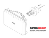 LED Forward Light Modern White(5700K) 4 Inch x 6 Inch Rectangle Modern-Tech Upgrade For Old-School Sealed Beam Headlight Systems Sold Individually New Plug-and-play application RetroBright