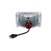 LED Forward Light Modern White(5700K) 4 Inch x 6 Inch Rectangle Modern-Tech Upgrade For Old-School Sealed Beam Headlight Systems Sold Individually New Plug-and-play application RetroBright