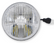 LED Forward Facing Light Modern White(5700K) High Beam Only 5.75 Inch Round Modern-Tech Upgrade For Old-School Sealed Beam Headlight Systems Sold Individually RetroBright