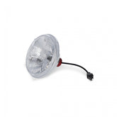 LED Forward Facing Light Modern White (5700K) 7 Inch Round Modern-Tech Upgrade For Old-School Sealed Beam Headlight Systems Sold Individually RetroBright