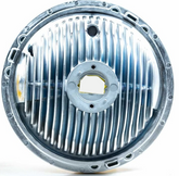 LED Forward Light Clear Lens Housing Only 7 Inch Round Modern-Tech Upgrade For Old-School Sealed Beam Headlight Systems Bulb Sold Separately RetroBright