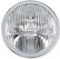 LED F-Light Clear Lens Housing Only Sold Individually 5.75 Inch Round Modern-Tech Upgrade For Old-School Sealed Beam Headlight Systems Bulb Sold Separately RetroBright