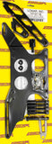 Lokar Push/Pull Throttle Cable Mounting Bracket Black 1010118
