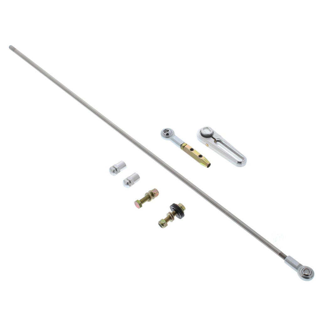 Lokar Adjustable Column Shift Linkage Kit; Fits w/GM TH350/TH400/700R4; 26 in. Length; ACA-1811