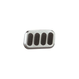 Lokar Billet Brake Pad W/Rubbe BAG-6005