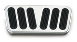 Lokar 55-57 Chevy Billet Power Brake Pedal Pad w/rubber BAG-6078