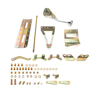 Lokar Shifter GM 4L60E Chrome 8in Single Bend Lever CM4L60EEMP