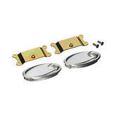 Lokar Oval Interior Door Handles- Polished IDH-2001