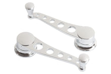 Load image into Gallery viewer, Lokar Window Crank; Lakester Style; Chrome Finish; Pair; IDH-2031