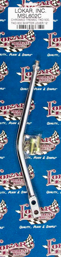 Lokar Shift Lever TKO 500-600 Aluminum 12in chrome MSL602C