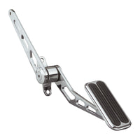 Lokar Chrome Gas Pedal W/Rubbe SG-6007