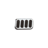 Lokar Chrome Brake Pad W/Rubbe SG-6008