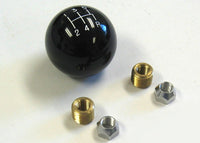 Lokar 2in Black Shifter Knob 5 Speed 3/8 x 24 SK-6876