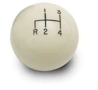 Lokar 2in Shift Knob Ivory 4 Speed SK-6890