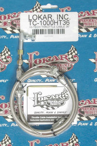 Lokar Hi-Tech Throttle Cable 36in TC-1000HT36