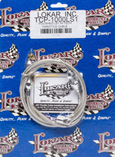Lokar Hi-Tech Throttle Cable Kit TCP-1000LS1