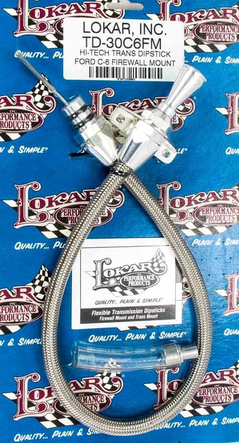 Lokar Hi-Tech Flexible Braided Transmission Dipstick TD-30C6FM