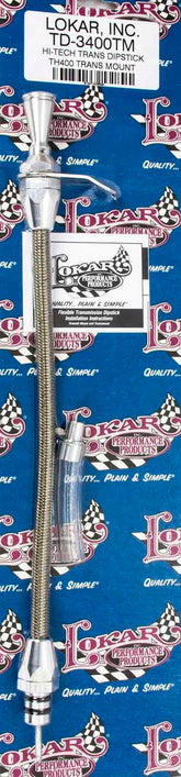 Lokar Hi-Tech Flexible Braided Transmission Dipstick TD-3400TM