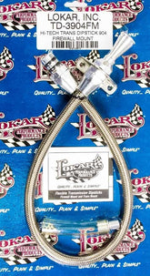 Lokar Hi-Tech Trans Dipstick Chry. 904 Firewall Mt. TD-3904FM
