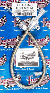 Lokar Hi-Tech Flexible Braided Transmission Dipstick TD-3FMXFM