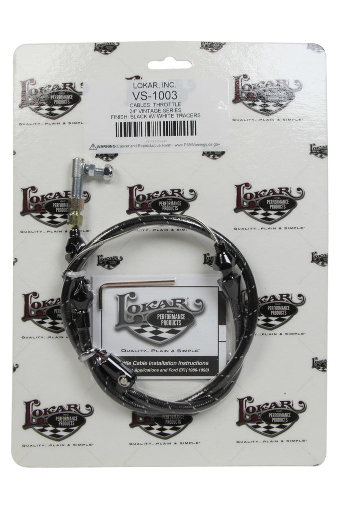 Lokar Vintage Series Throttle Cable Kit VS-1003