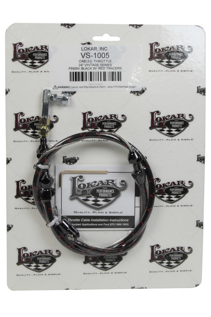 Lokar Vintage Series Throttle Cable Kit VS-1005