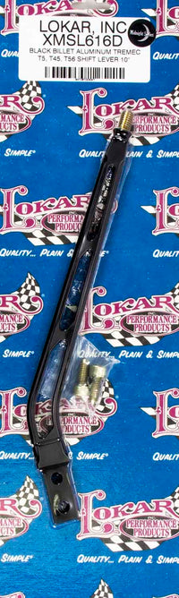 Lokar Shift Lever TKO 500-600 Aluminum 10in Black XMSL616D