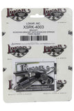Lokar Bracket And Springs Kick Down Black Stainless Ste XSRK-4003
