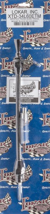 Lokar Hi-Tech Flexible Braided Transmission Dipstick XTD-34L60ETM