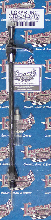 Lokar Hi-Tech Flexible Braided Transmission Dipstick XTD-34L80TM