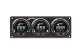 Longacre Waterproof LED 3 Gauge Panel OP/WT/FP 52-44662