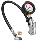 Longacre Tire Gauge Quick Fill 0-60psi 2-1/2in Glow 52-52008