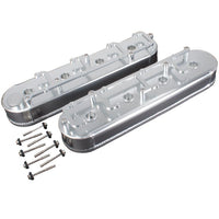 CVF Racing LS Fabricated Valve Covers w/ Coil Bracket, Polished