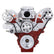 CVF Racing LSXH-WRAPTOR LS Wraptor High-Mount Serpentine Kit