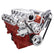 CVF Racing LSXH-WRAPTOR LS Wraptor High-Mount Serpentine Kit