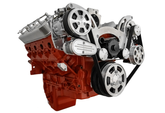 CVF Racing LSXM-WRAPTOR-EWP LS Wraptor Mid-Mount Kit w/ Electric WP