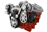 CVF Racing LSXM-WRAPTOR-EWP LS Wraptor Mid-Mount Kit w/ Electric WP