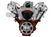 CVF Racing LSXM-WRAPTOR-EWP LS Wraptor Mid-Mount Kit w/ Electric WP