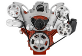 CVF Racing LSXM-WRAPTOR-EWP LS Wraptor Mid-Mount Kit w/ Electric WP