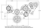 CVF Racing BD-LSXPC-WRAPTOR LS Wraptor Mid-Mount Kit for ProCharger
