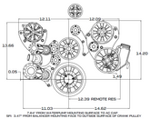 CVF Racing LSW3T-RP LS Reaper Kit for Whipple 3.0L Gen VI