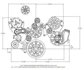 CVF Racing B-LSW29F-RP LS Reaper Kit for Whipple 2.9L WK-1810