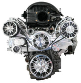CVF Racing LT1 Gen V Reaper serpentine system, Polished, LT1V-REAPER
